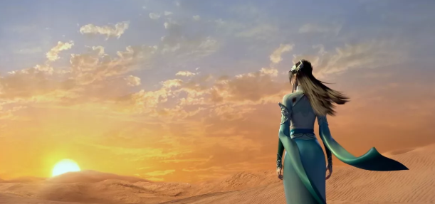 斗破苍穹:云韵到底有多爱萧炎?问完这句话后,透露出小女孩般的期待