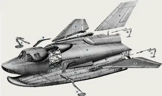 战斗机,不过最终由于资金和技术上的困难,只造了一架米格105的亚音速