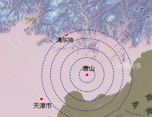 为什么唐山大地震清东陵没有损坏