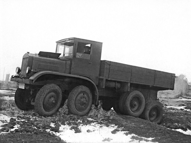 二战前的苏联yag-12卡车,因为太复杂被迫放弃量产
