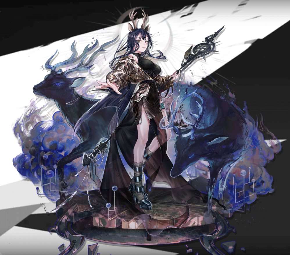 明日方舟塔露拉克星进卡池,以前的黄票小姐,现在是唯一真神!