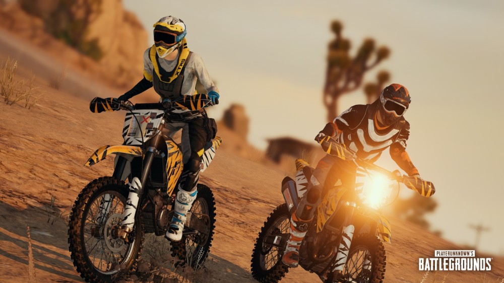pubg第2轮更新:越野摩托车上线,新增功能驾驶位射击_腾讯新闻