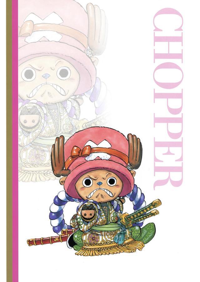 海贼王:草帽团和之国壁纸分享,路飞成为二刀流,乔巴无厘头搞怪