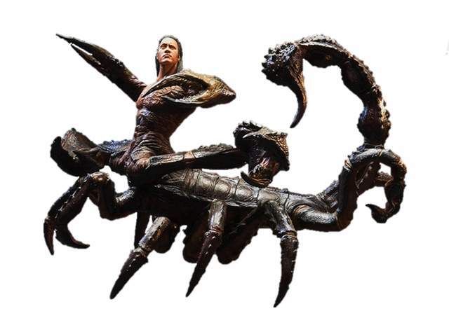 在2001年的《木乃伊归来》中饰演了这位为了复仇而出卖灵魂的魔蝎大帝