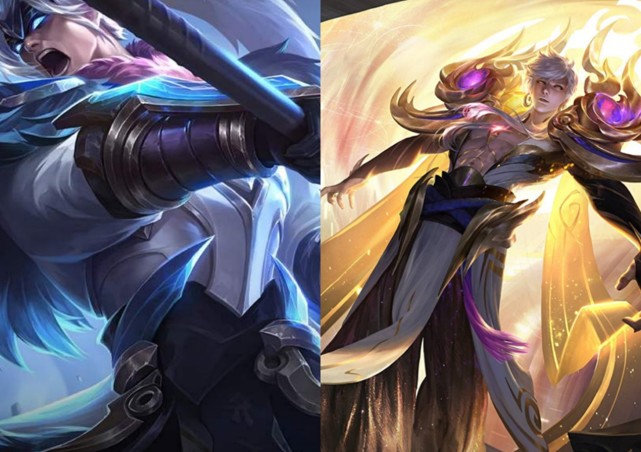 王者荣耀:八个赛季战令的皮肤组合,哪套组合的皮肤最好?他俩公认第一!