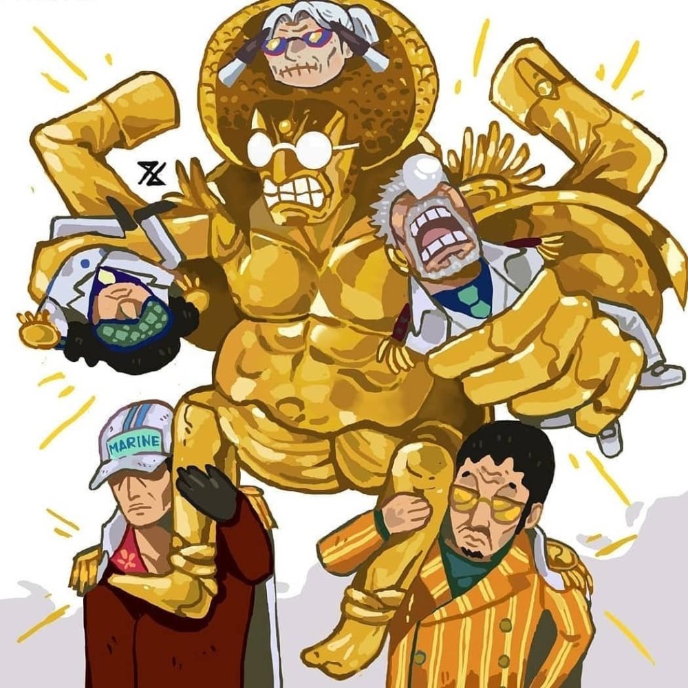 海贼王中的合体机器人,弗兰奇机器人被嫌弃,四皇成机器人后路飞笑了!