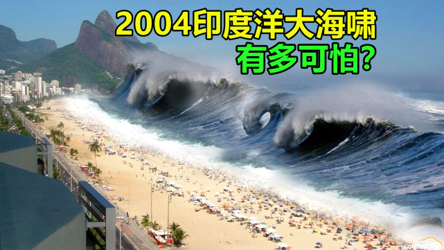 04年印度洋大海啸有多可怕 百年不遇 真实视频 浪高51米 29万人死 海啸 地震 大地震 地球