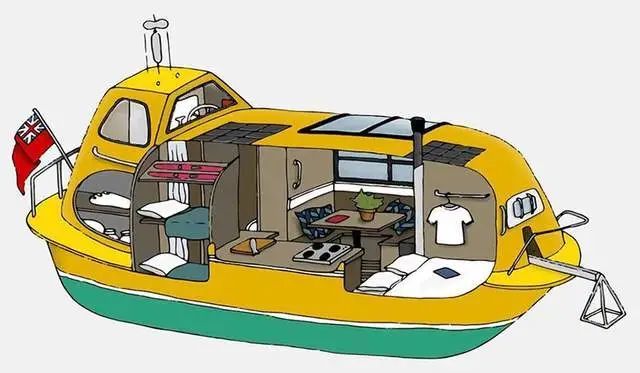 两人一犬挪威历险记!救生艇改造st dig 行动探险屋