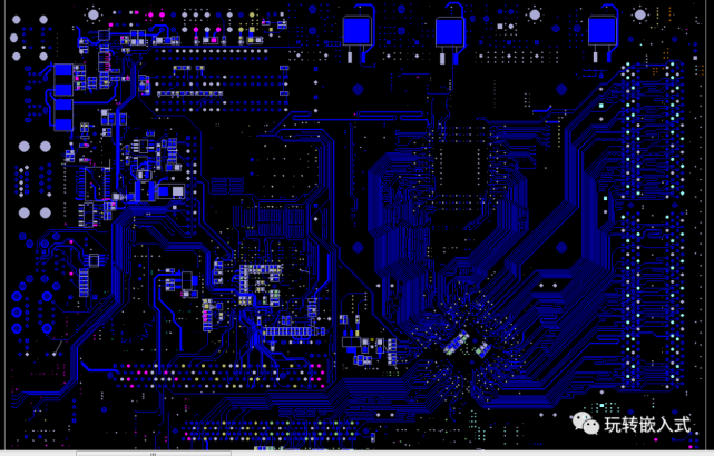 八層板pcb展示,電腦主板pcb美圖展示