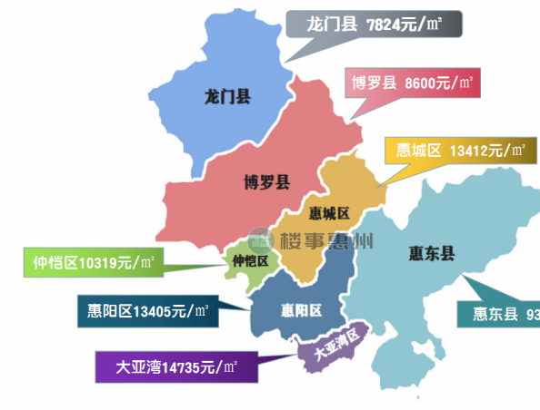 惠州大亚湾临深片区新房备案价破2万,3万还会远吗?
