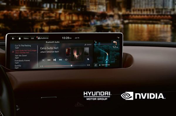 现代 英伟达合作 搭载nvidia Drive车载系统 腾讯新闻