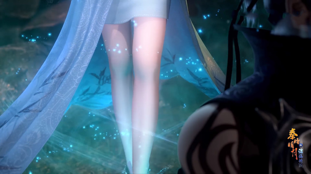 秦时明月晓梦替章邯疗伤一双大白腿抢镜画面太美我看了5遍