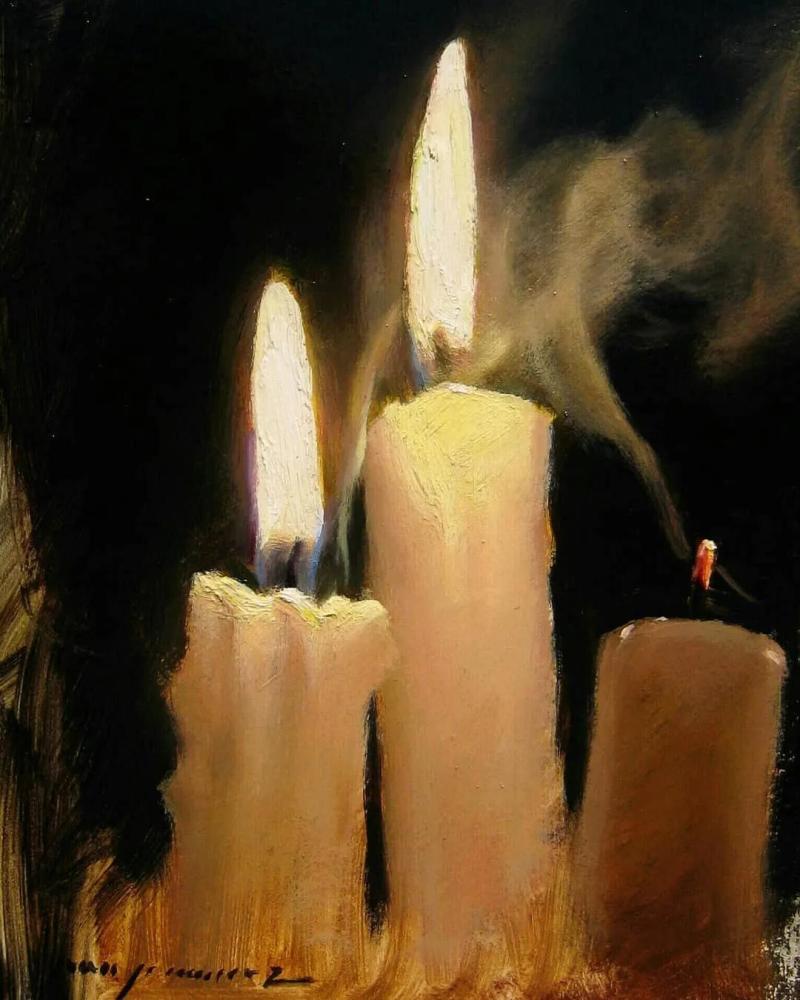 有没有见过专业画火苗的人