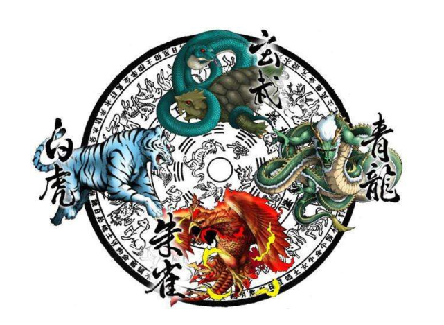 据《淮南子》记载,在四神兽中间的是黄龙,这黄龙非同一般,它是东西