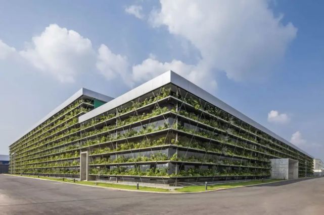 植物墙建筑jakob工厂