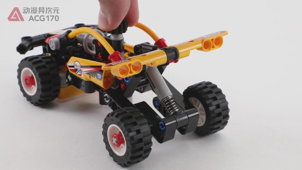 乐高机械42101沙漠越野车 图文评测