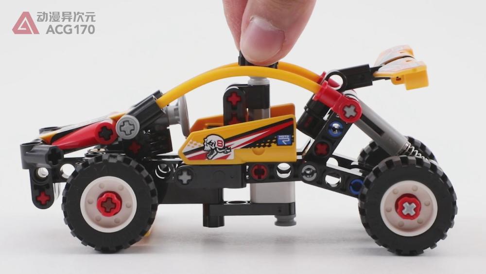 乐高机械42101沙漠越野车 图文评测