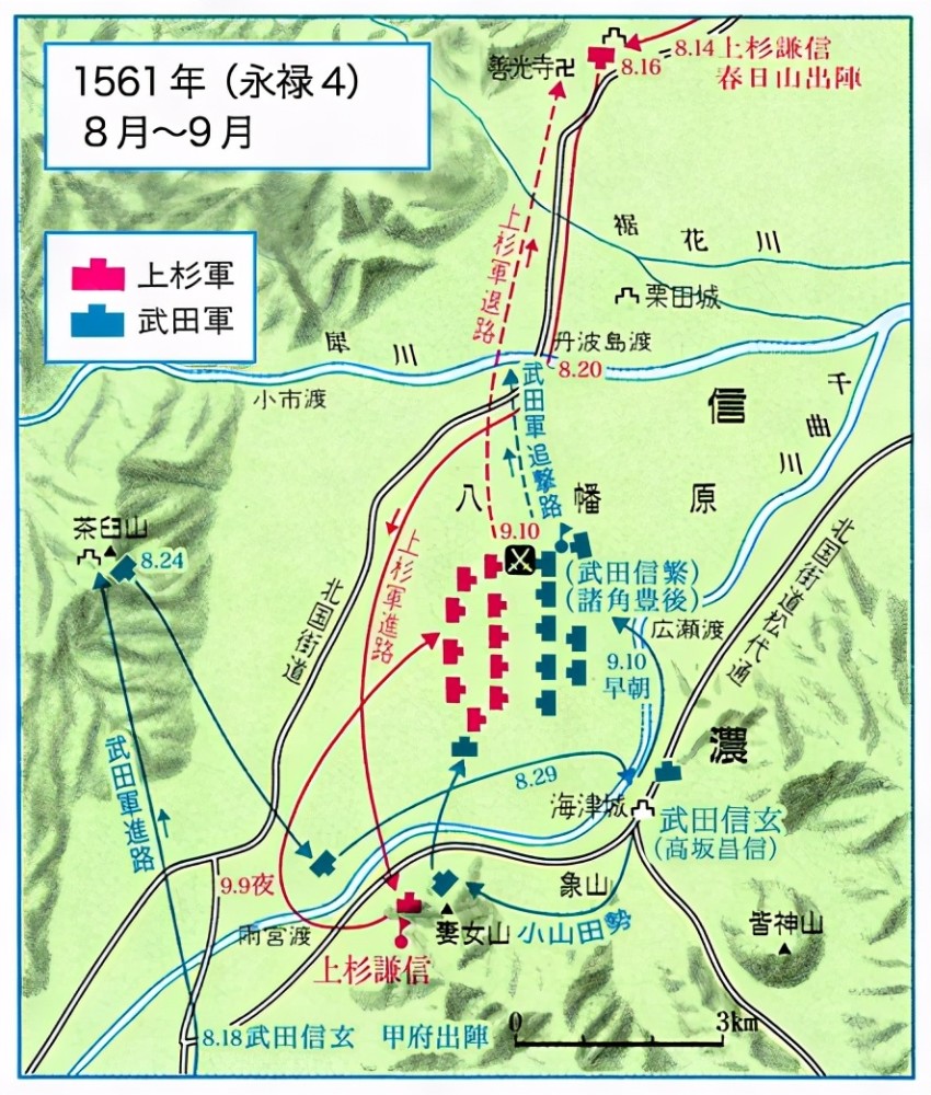 战术偷家 被反偷 日本战国两大军神斗智斗勇 腾讯新闻