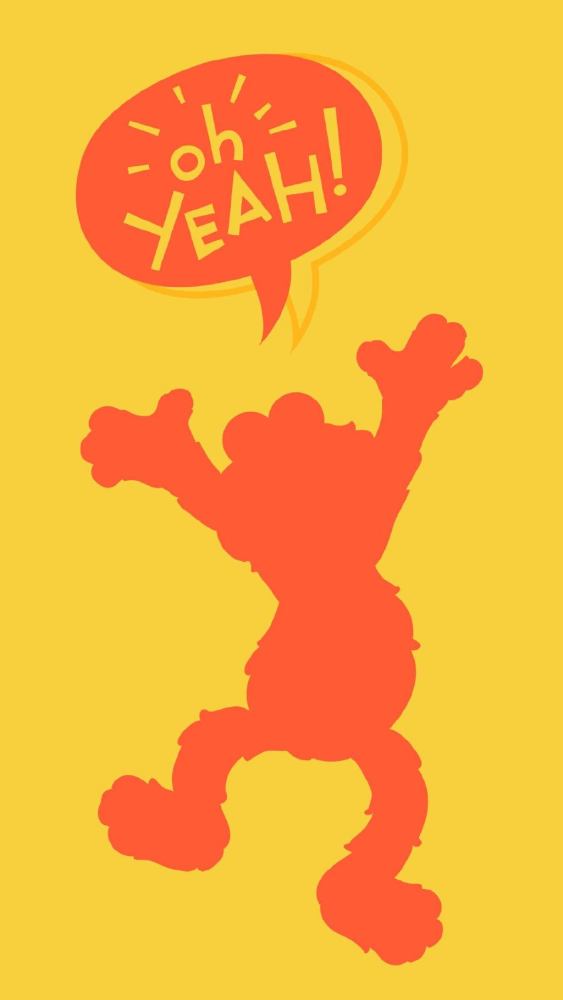 芝麻街elmo正版手机壁纸