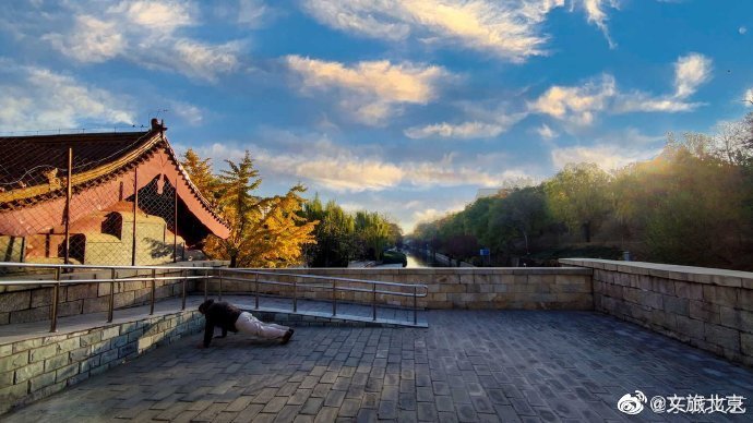 红叶|元大都遗址初冬仍秋色浓郁