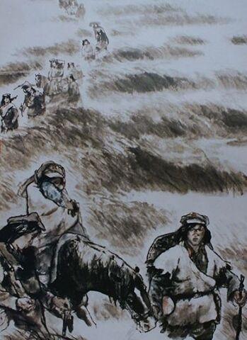 我打仗有两支枪,机枪打敌人,手枪打逃兵|郑义斋|红军|临泽|秦基伟|马