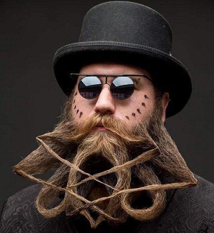 世界上四大搞笑的胡子:第二个被列入吉尼斯世界纪录!