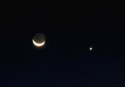 月球|北京天空出现浪漫天象