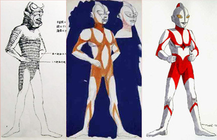 奥特曼成田亨的设计图第一位见到奥特曼的男人笔下的作品