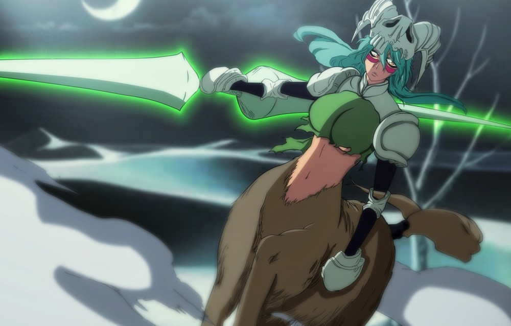 死神破面篇的人气角色可萝莉可御姐一击差点解决5刃的妮露