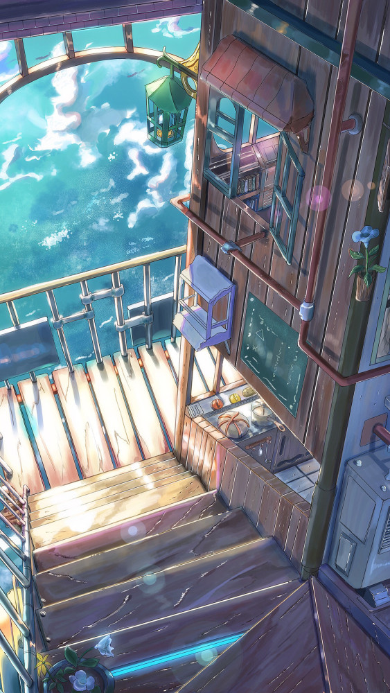 精选动漫场景壁纸,一定有你向往的生活_腾讯新闻