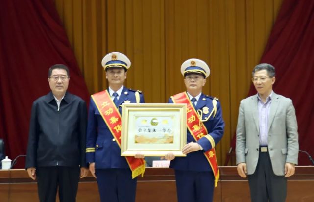 九江市消防救援支队荣立集体一等功