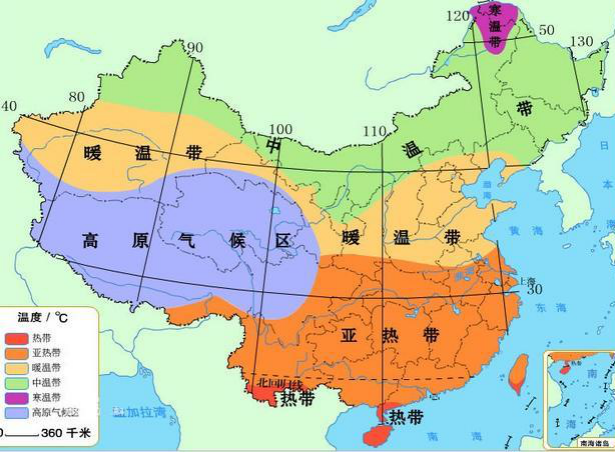 但实际上,中国南方还有许多城市冬季拥有适宜的气候.