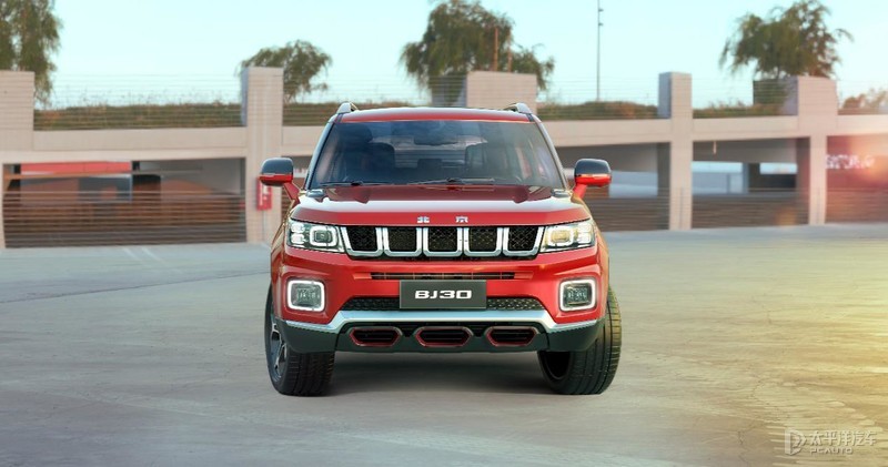 bj30|北京发布BJ30内饰官图 将于第四季度上市