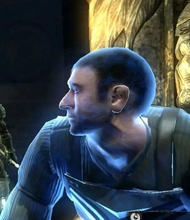 原版中灰心哥只是皮肤比较黑,但是到了重制版里蓝点直接将其改成了