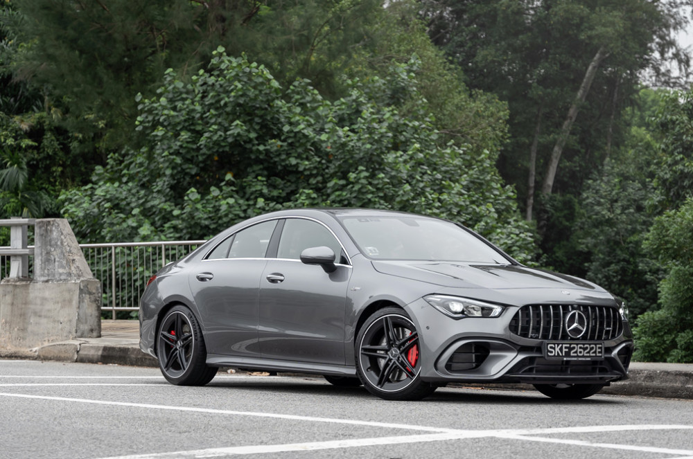 2020年奔驰amg cla45 s:2.0t也可以很强大