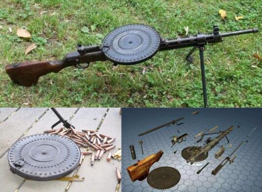 转盘机枪爆破筒电影英雄儿女中的经典武器