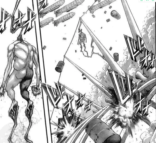 从形象外观上,被高高吊悬在架子上的王血巨人,也颇有点游街的意味