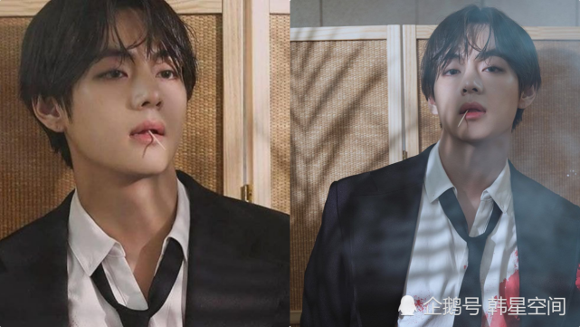 又被神颜震撼了 Bts防弹少年团新画报 迷人眼神痞帅感爆棚 Bts防弹少年团 金泰亨