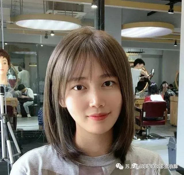 初冬超火的"初恋"发型