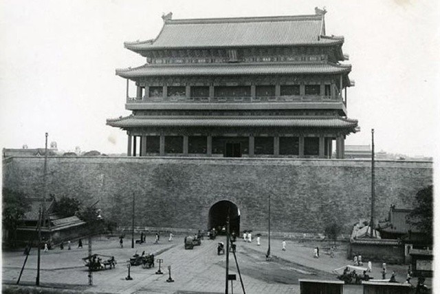 1911年,清朝灭亡前的北京城,原来大清国的京城是这样子_腾讯新闻