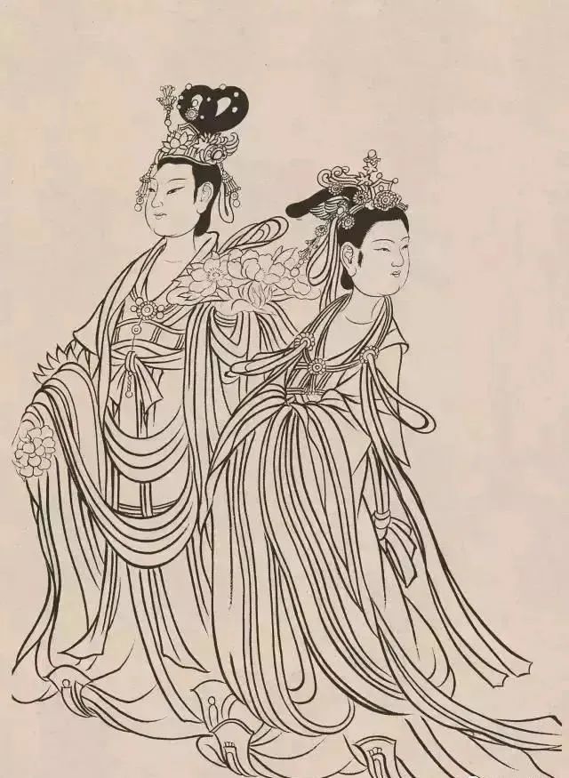 白描集锦|古代人物工笔画_腾讯新闻