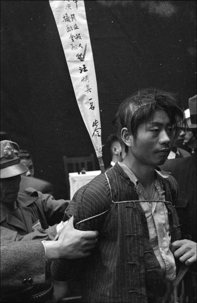 美国记者拍朱大同在刑场大笑赴死照这才是真正的视死如归
