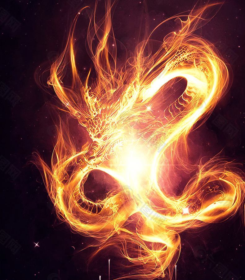 龙神圣而威严但它们也分三六九等第一位就是龙的始祖