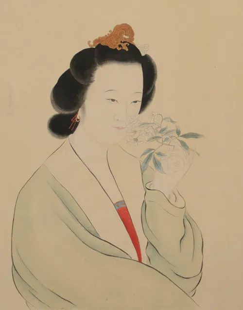 从左至右依次为:李清照,诸葛亮,绿珠这要从正在国博展出的妙合神形