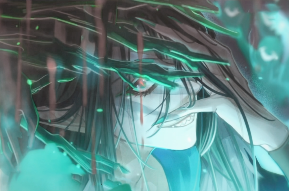 而青灯夜游"戚容",则是以被提及的方式登场.