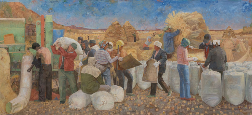 脱贫|展讯｜决战脱贫奔小康青年美术作品展