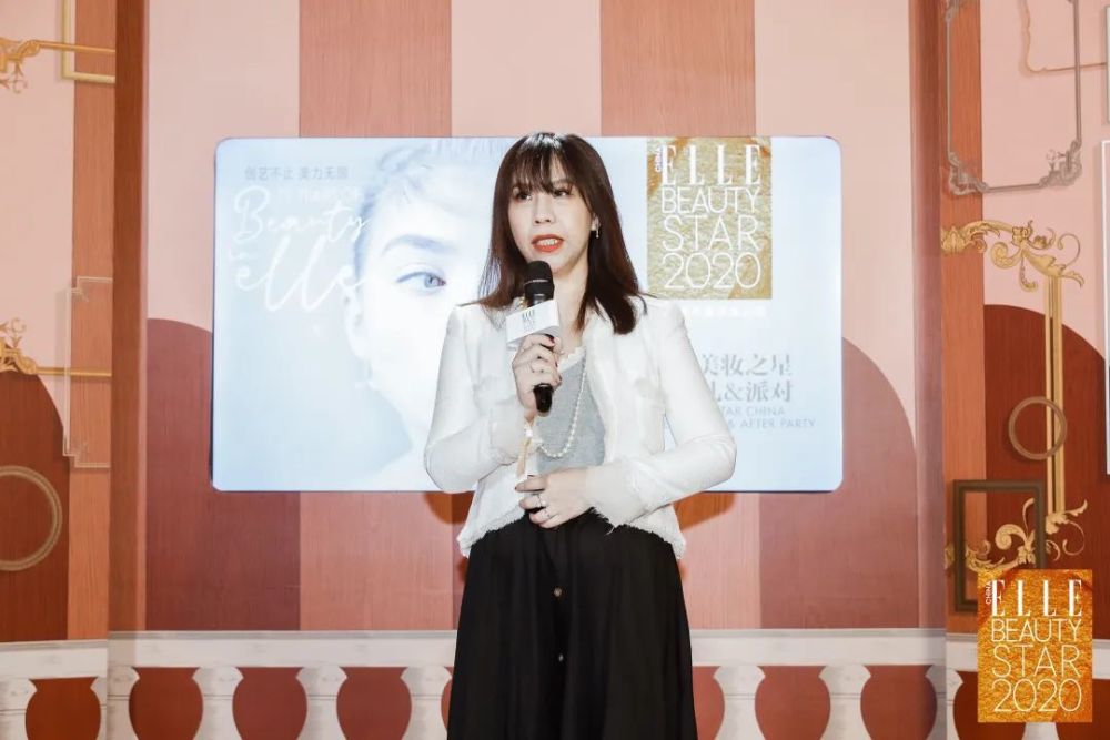 wang,elle编辑总监薛剑,elle美容总监曾淑玲,赫斯特中国集团市场总监