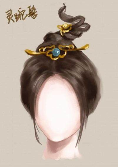 心理测试史上最全古代发髻图测一下你穿越到古代会是谁