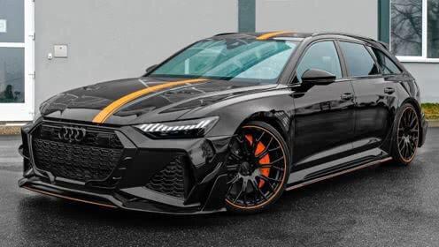 性能与日常兼备的最强奶爸车,rs6外表凶悍,还在盯着奔驰宝马看?