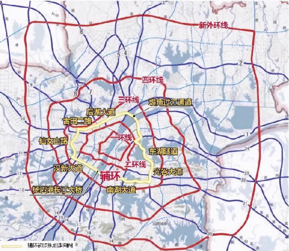 全長560公里,武漢的六環(武漢大都市區環線)要來了,全國最長_騰訊新聞